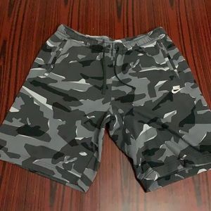 Nike Black Camo Shorts